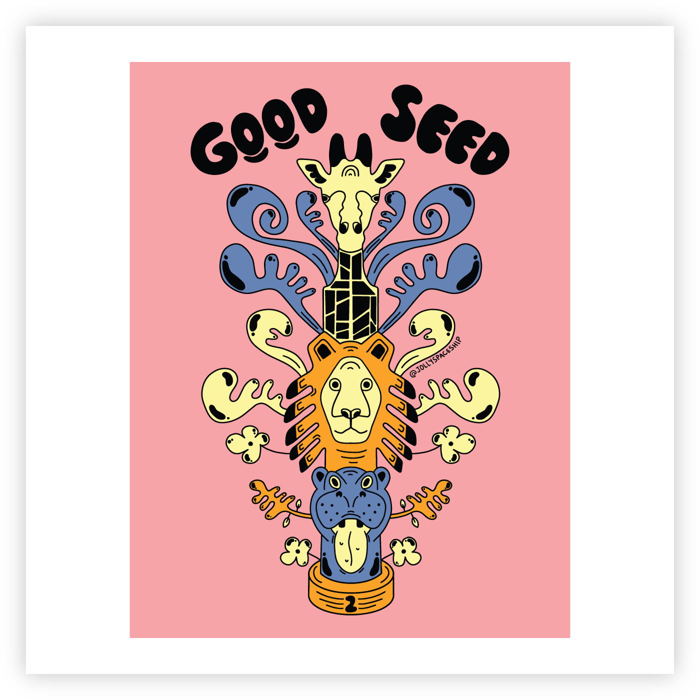 "GOOD SEED TOTEM POLE"